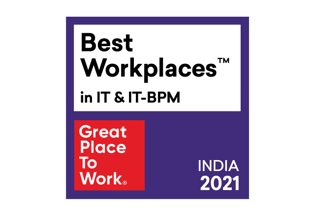 Top 75 Indias Best Workplaces in IT & IT-BPM Top 75 Indias Best Workplaces in IT & IT-BPM